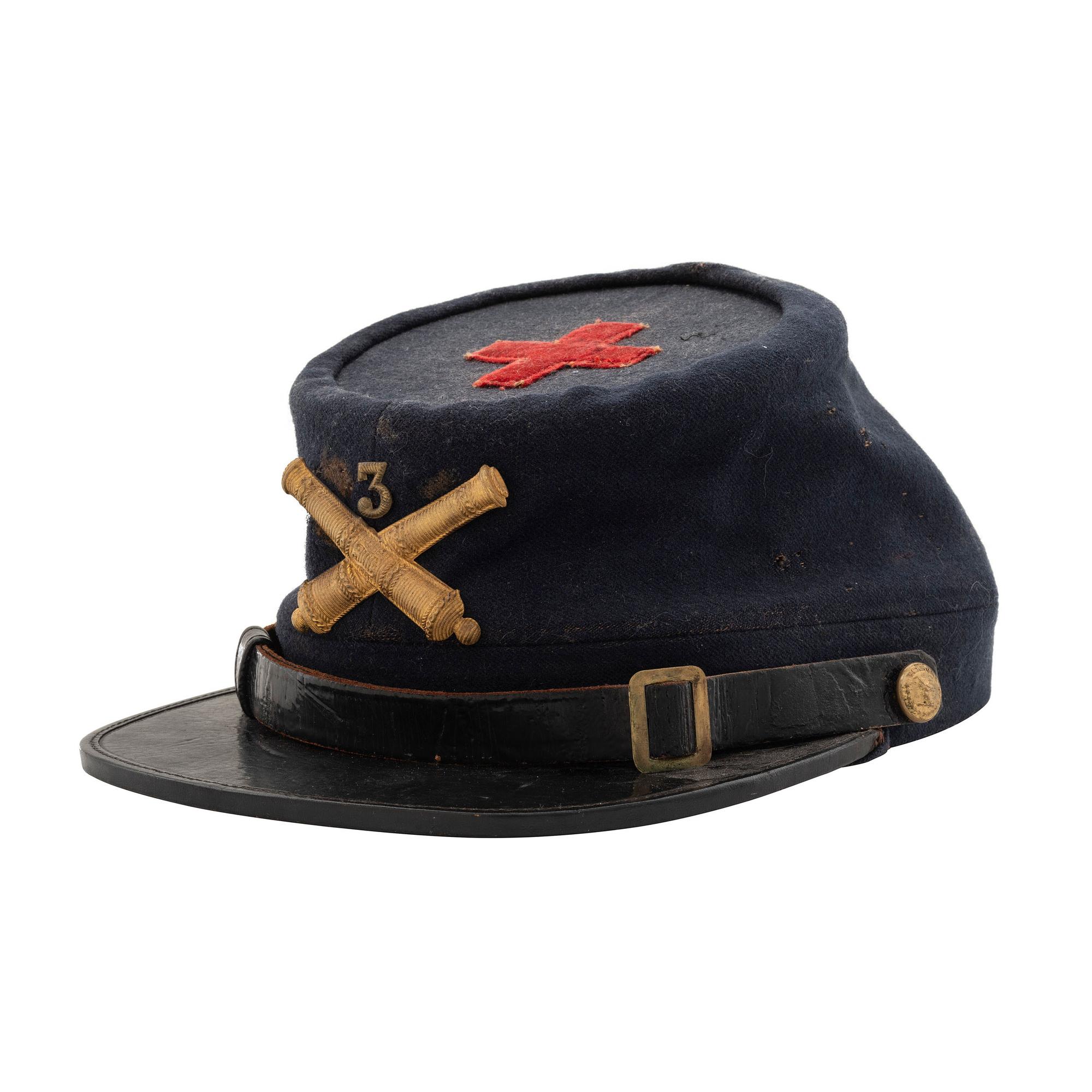 3rd Vermont Light Artillery Civil War Era Officer's Kepi