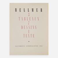 [Art] Bellmer, (Hans) 3 Tableaux 7 Dessins 1 Texte