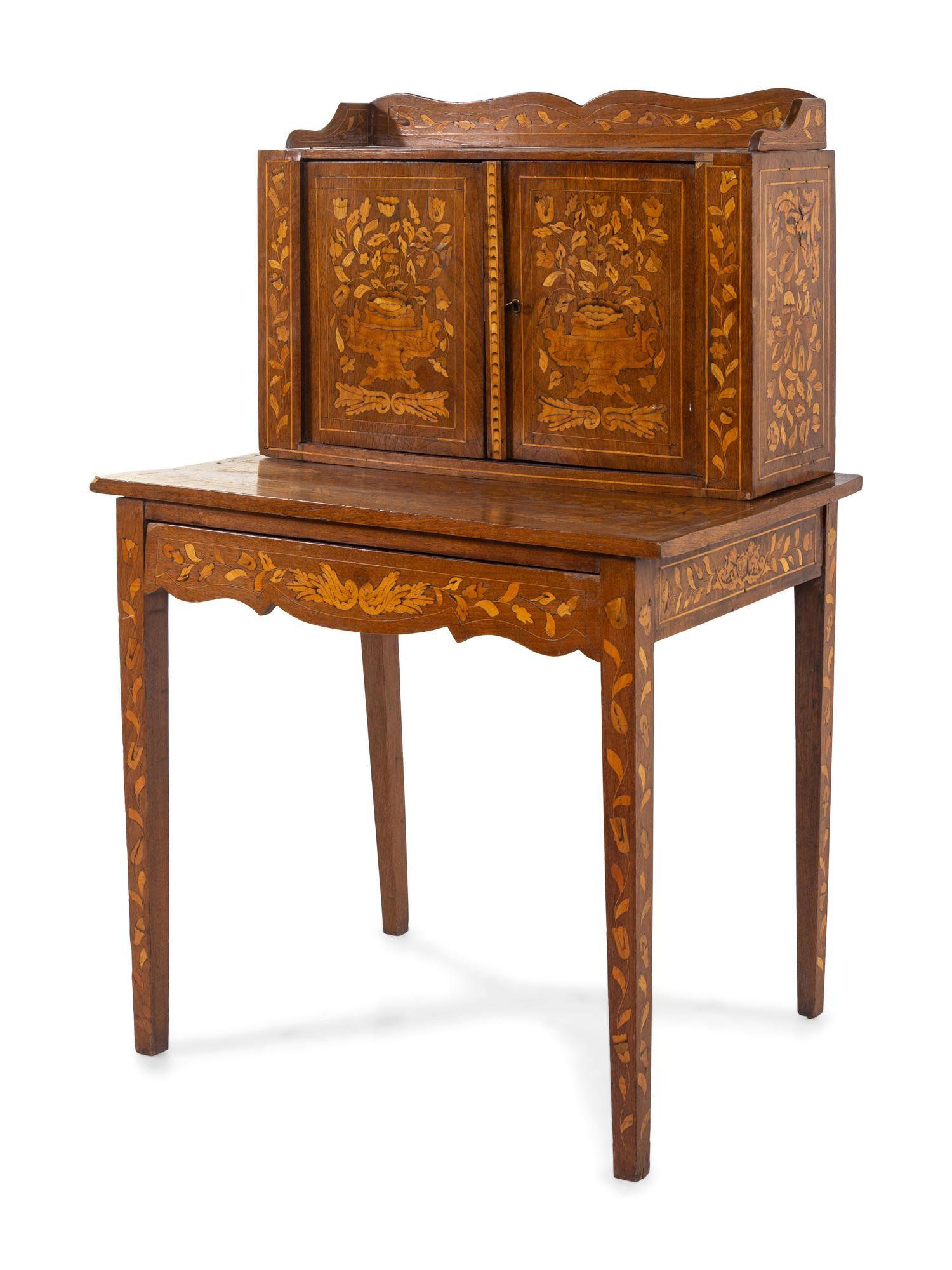A Dutch Marquetry Bureau