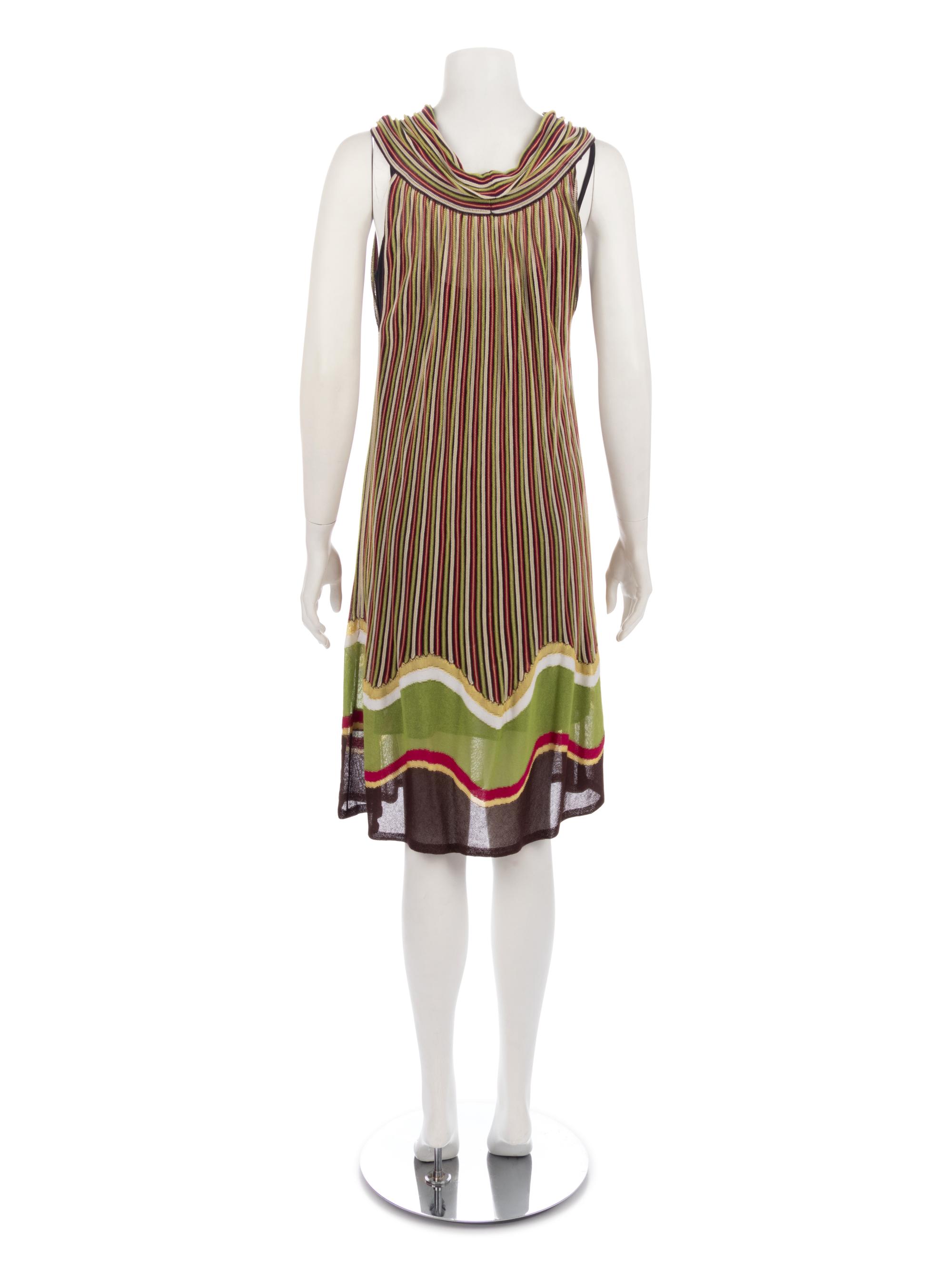 Three Designer Dresses, Two Missoni, One Scaasi, 1980-2000s