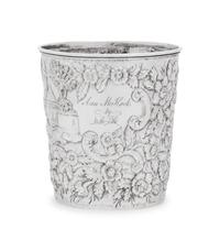 An American Coin Silver Beaker