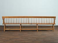 An Exceptionally Long Windsor Settle Bench