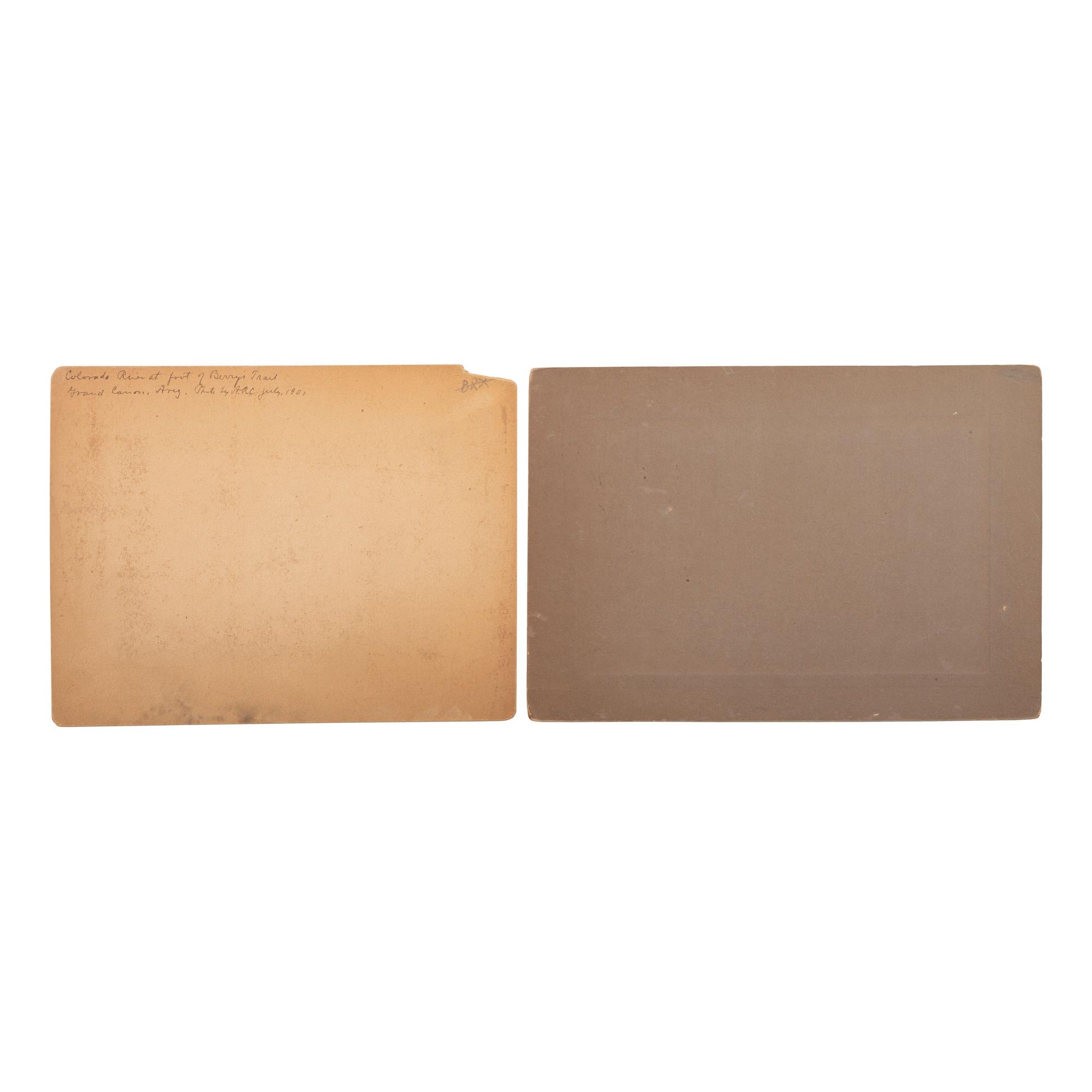 [SOUTHWEST - EARLY PHOTOGRAPHY]. A group of cyanotypes, albumens, and silver gelatin photographs taken in Arizona, New Mexico, Texas, and Mexico, comprising: