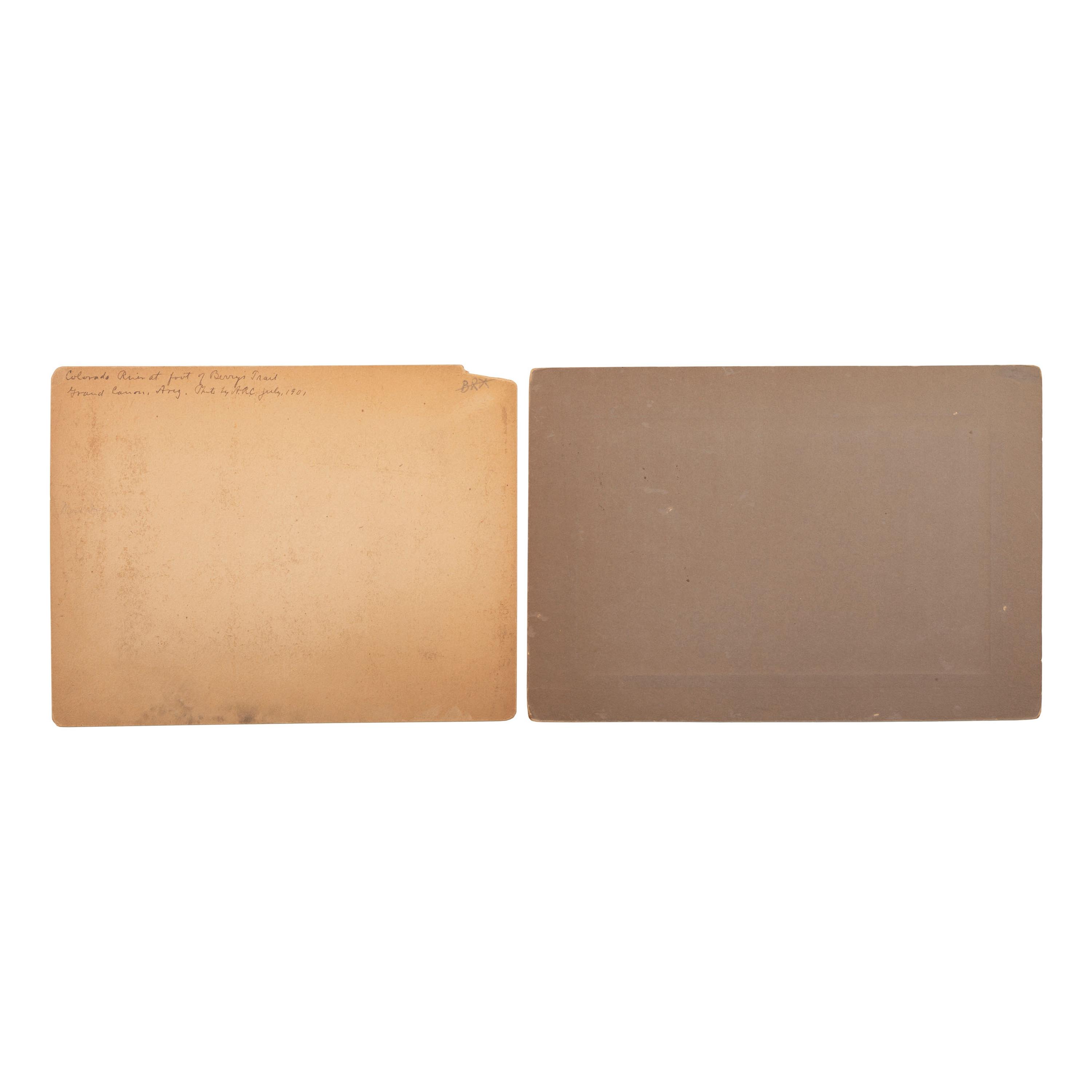 [SOUTHWEST - EARLY PHOTOGRAPHY]. A group of cyanotypes, albumens, and silver gelatin photographs taken in Arizona, New Mexico, Texas, and Mexico, comprising: