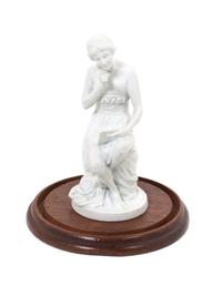 A Theodore Haviland Bisque Figure Height 7 inches.