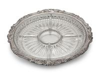 A Group of Silver-Plate Serving Pieces