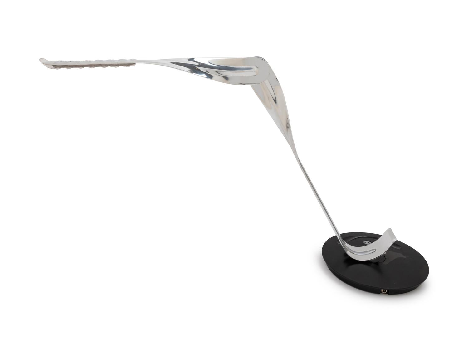 A Herman Miller Chromed Desk Lamp