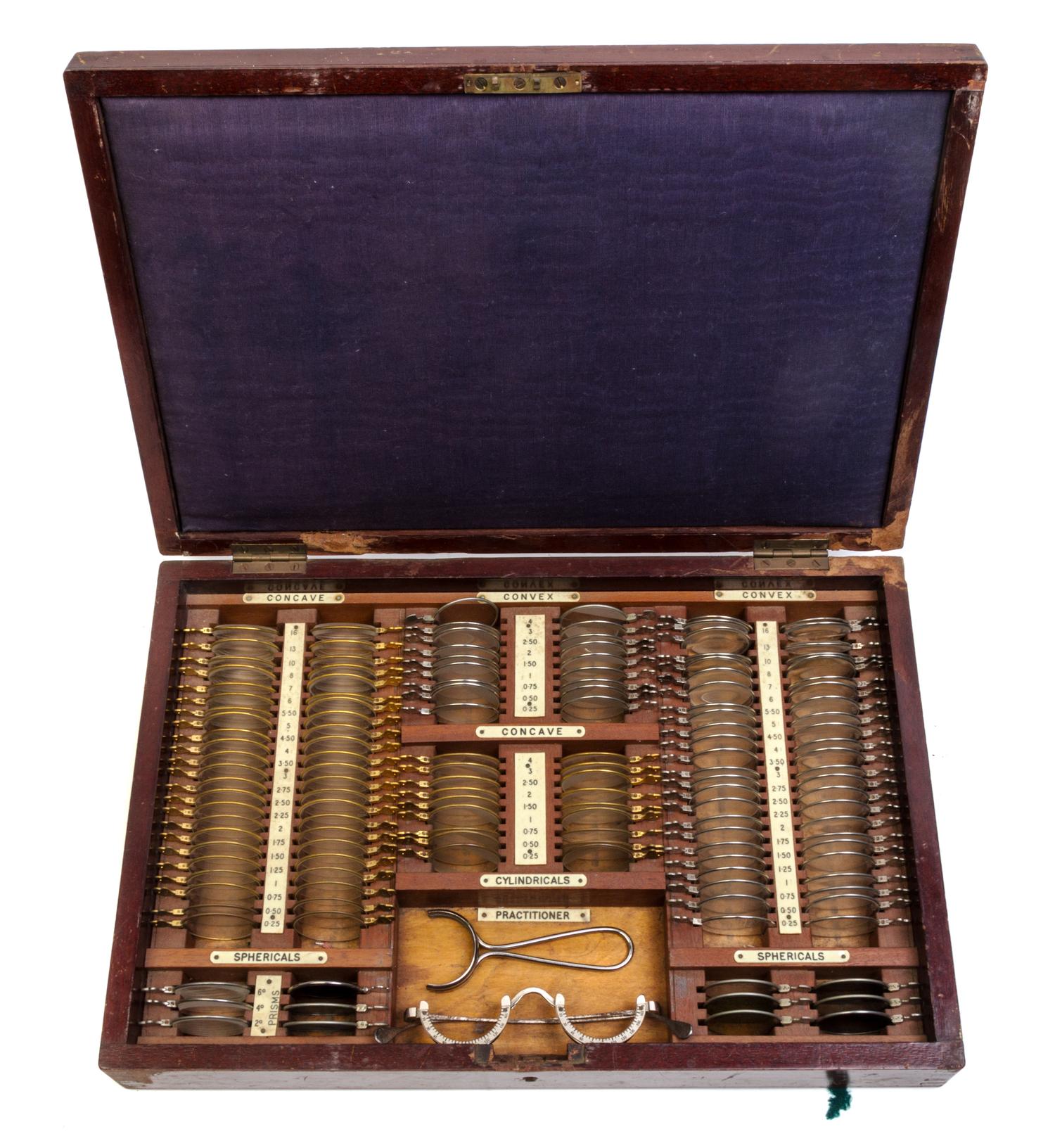 An Optician's Sample Lens Testing Set — LATE 19TH/EARLY 20TH CENTURY
