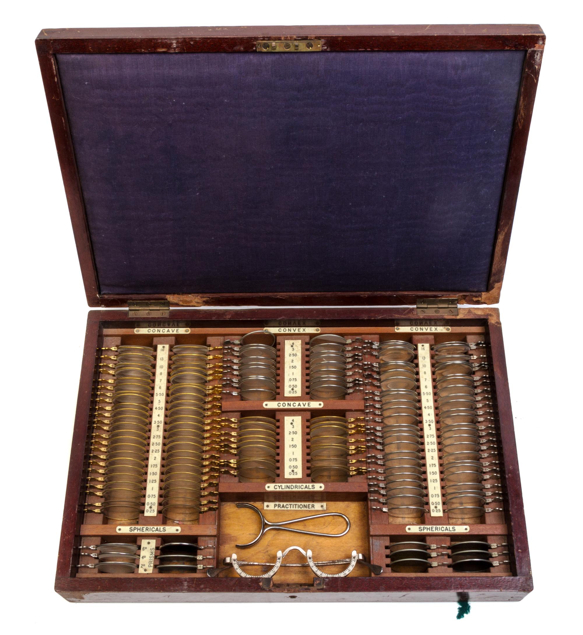 An Optician's Sample Lens Testing Set — LATE 19TH/EARLY 20TH CENTURY