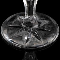 A Tuthill Brilliant and Intaglio-Cut Baluster Vase with a Star-Cut Foot