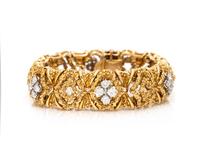 FRED, PARIS, GOLD AND DIAMOND BRACELET