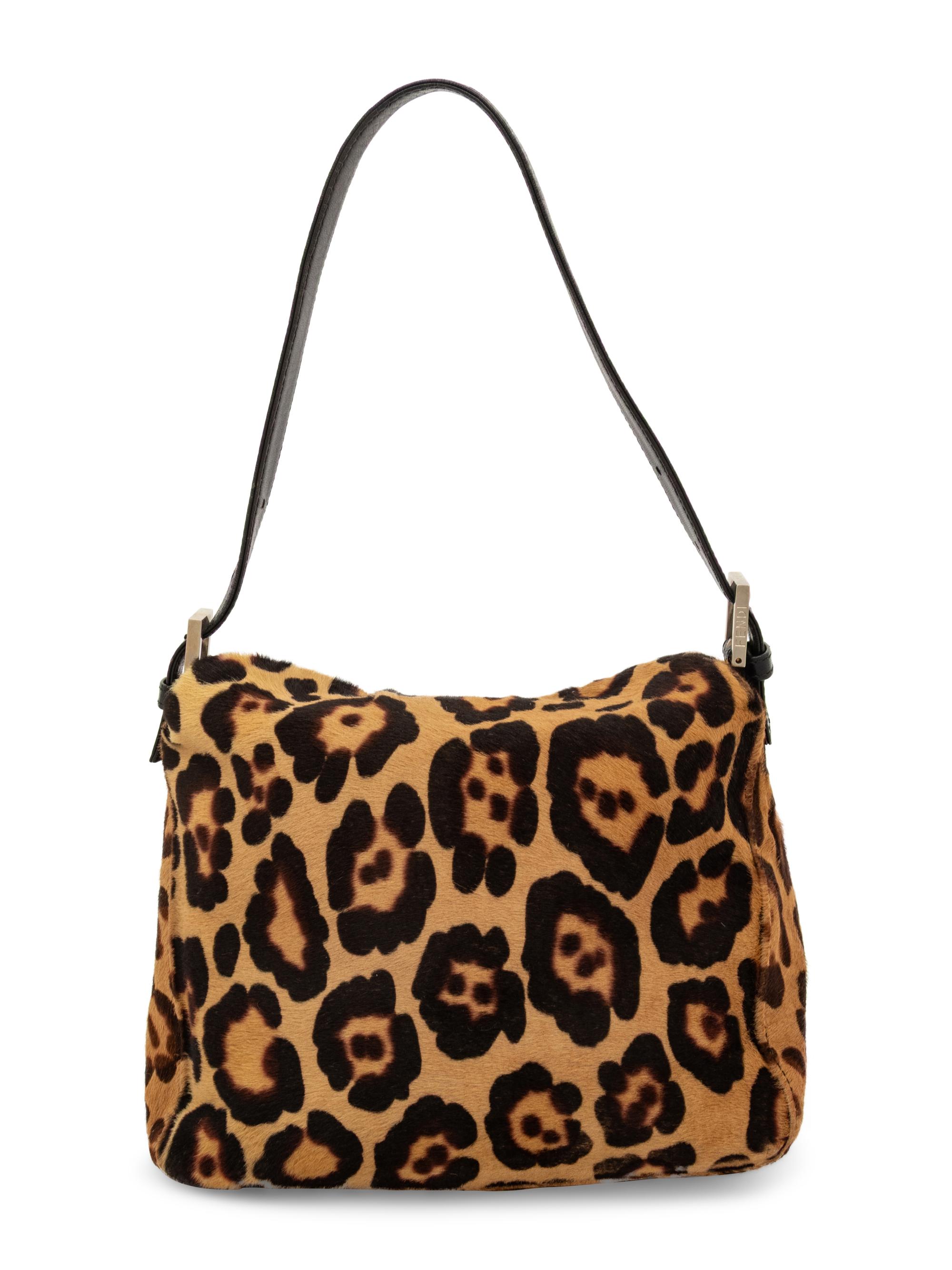 Fendi, Jaguar-Print Pony Hair Bag