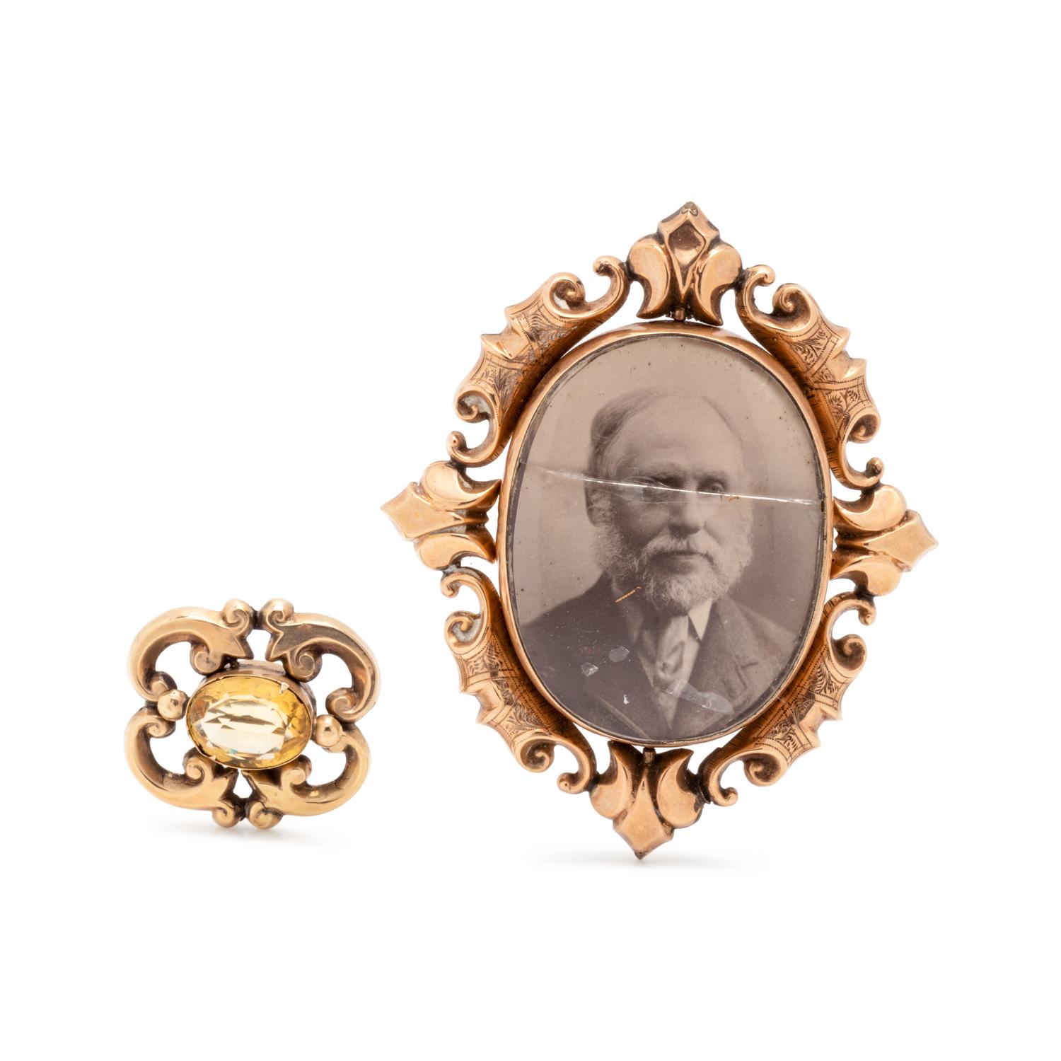COLLECTION OF ANTIQUE BROOCHES