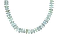 GREEN TOURMALINE BEAD NECKLACE