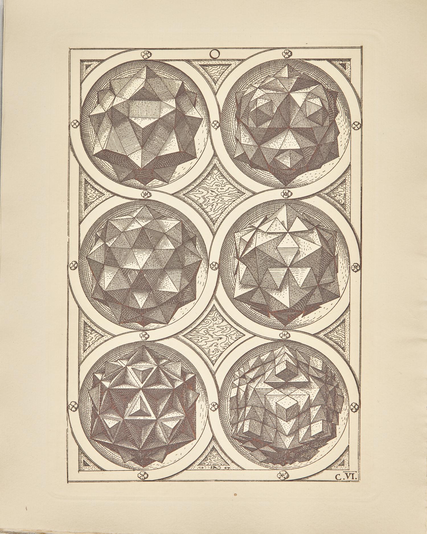 [Art] Flocon, Albert. Jamnitzer Orfevre de la Rigueur Sensible Etude sur la Perspectiva Corporum Regularium