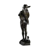 Hermon Atkins MacNeil (American, 1866-1947) — Chief of the Multnomah Tribe , conceived in 1903, this example cast circa 1905