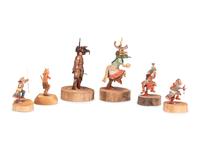 Group of Miniature Hopi Katsinas