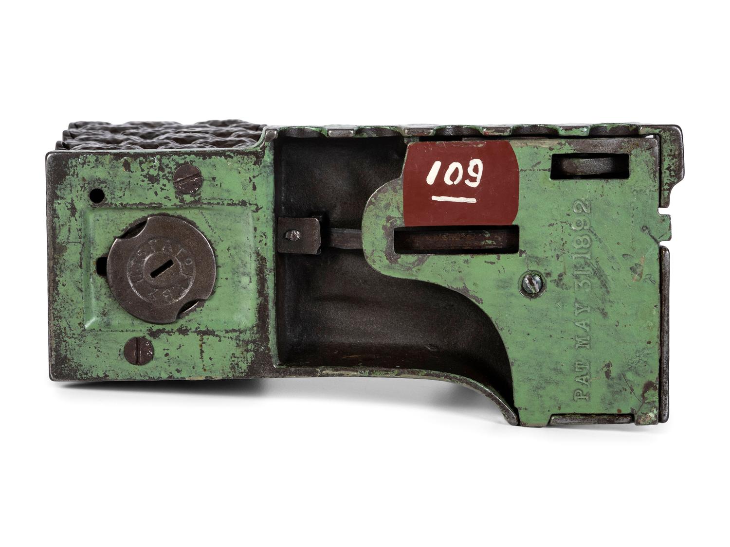 A J. and E. Stevens 'Artillery' Cast Iron Mechanical Bank