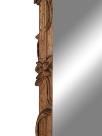 A George II Style Carved Oak Mirror
