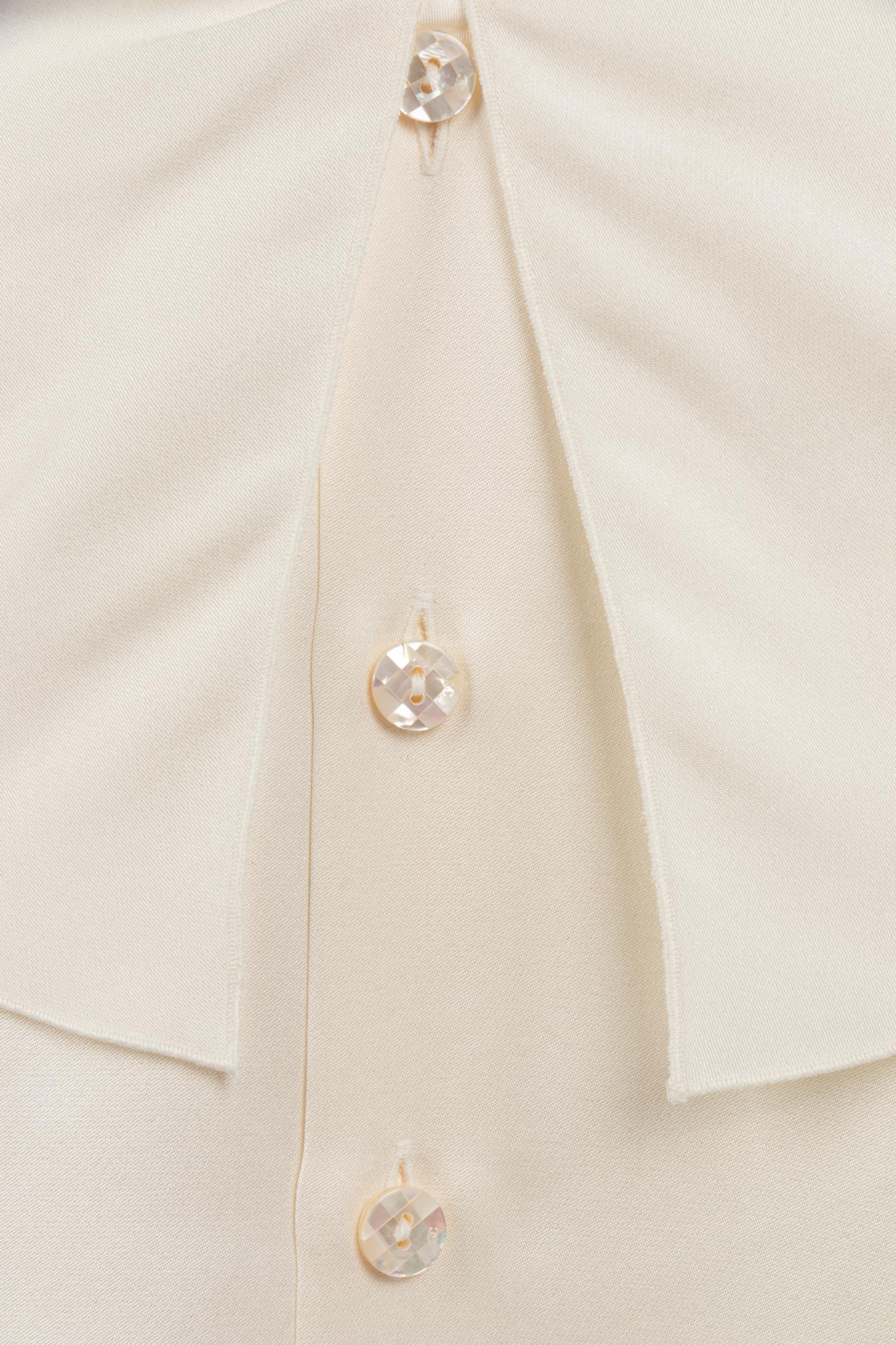 Chanel Silk Satin Blouse, Fall 2001