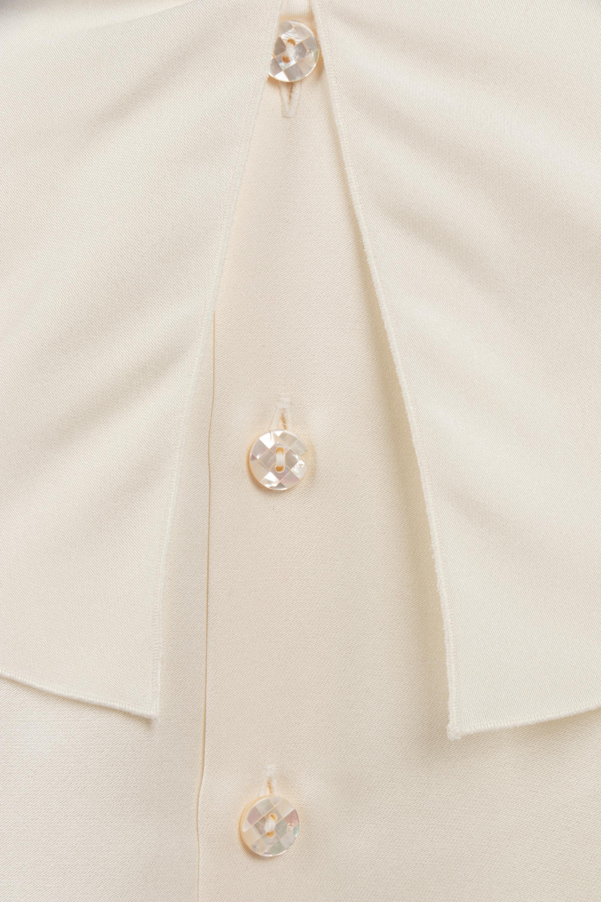 Chanel Silk Satin Blouse, Fall 2001