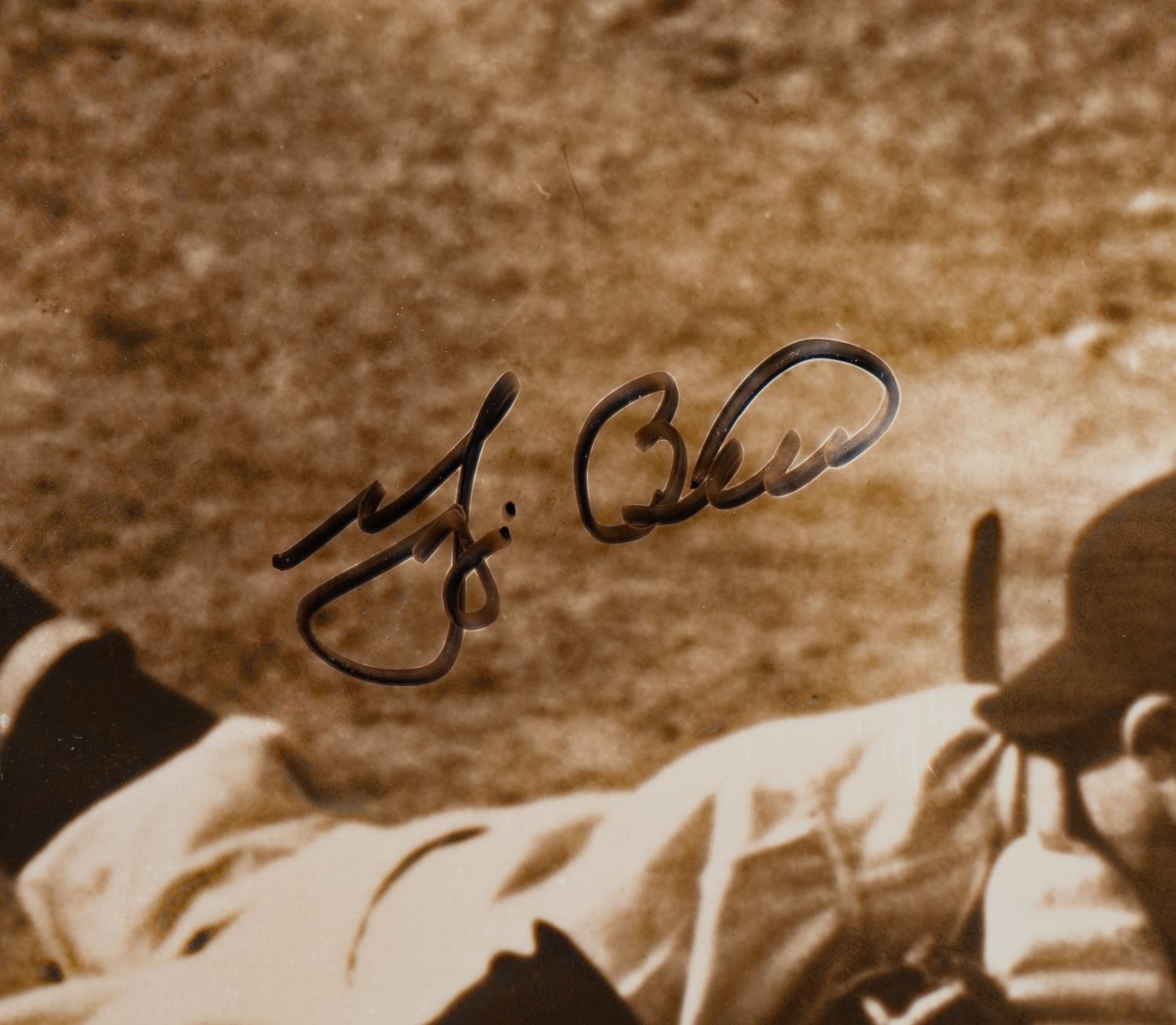 A Group of Yogi Berra Signed Autograph Items (Beckett Authentication Services, Steiner),