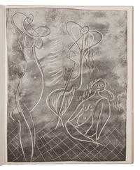 [PICASSO, Pablo (1881-1973)]. HUGNET, Georges (1906-1974). La Chevre-feuille. Avec six gravures de Pablo Picasso . Paris: Robert-J. Godet, 1943.
