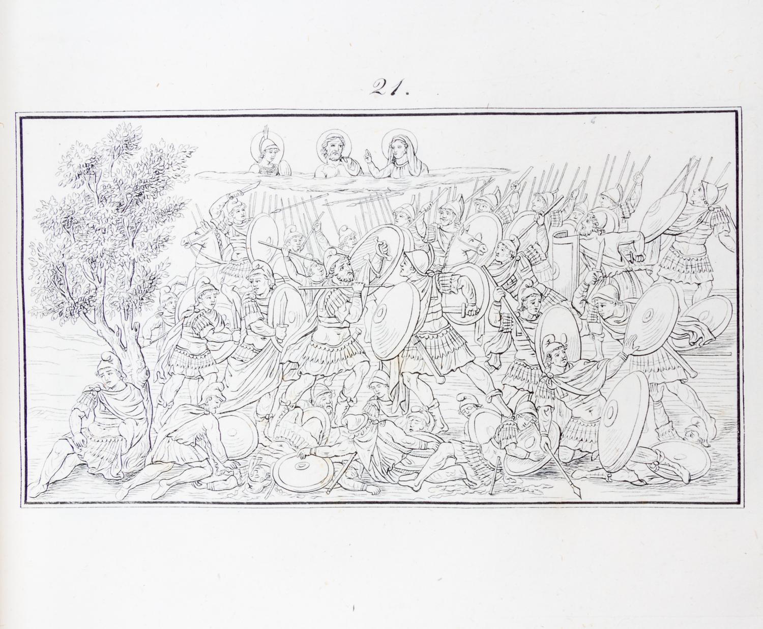 HOMERI ILIADOS PICTURAE ANTIQUAE. Homeri Iliados Picturae Antiquae. Rome: Biblioteca Ambrosianae, 1835.