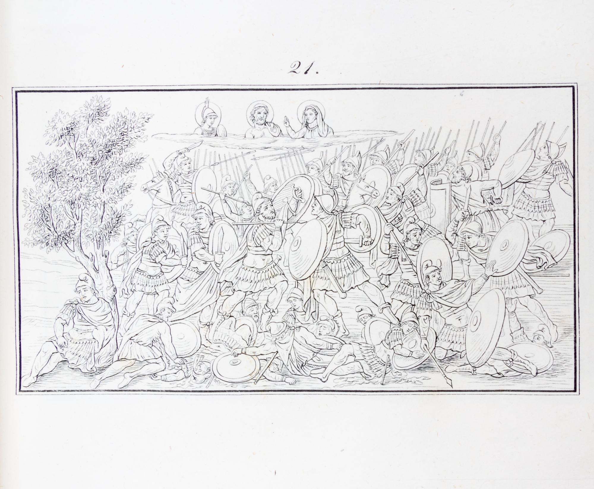 HOMERI ILIADOS PICTURAE ANTIQUAE. Homeri Iliados Picturae Antiquae. Rome: Biblioteca Ambrosianae, 1835.