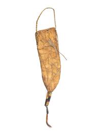 Sioux Beaded Buffalo Hide Knife Sheath