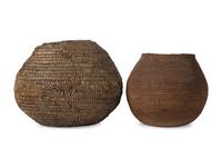Chemehuevi Basket and Jicarilla Apache Canteen