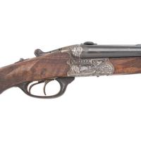 **Left Handed German Drilling Marked August Husing