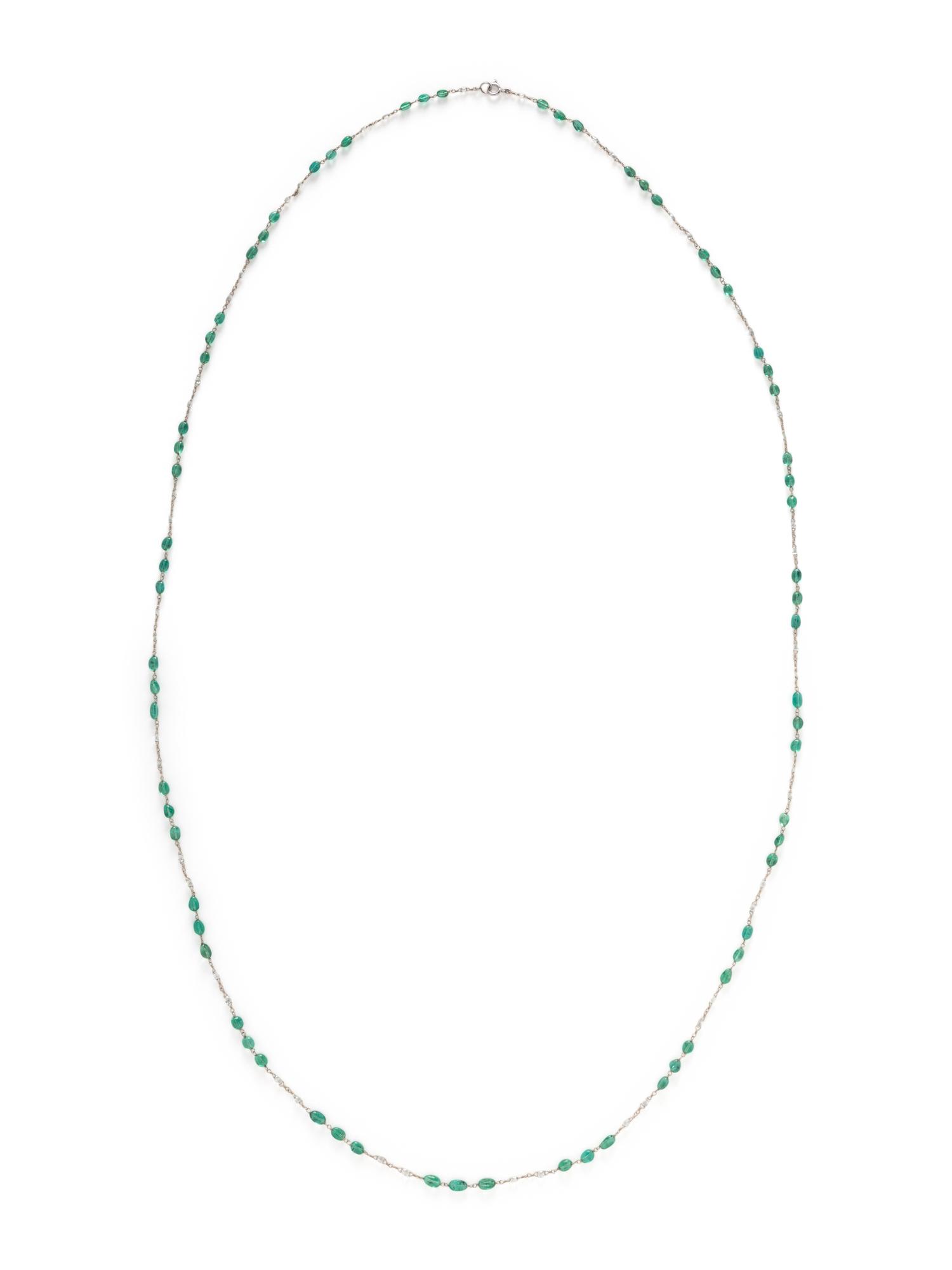 COLLECTION OF GEMSTONE AND DIAMOND NECKLACES