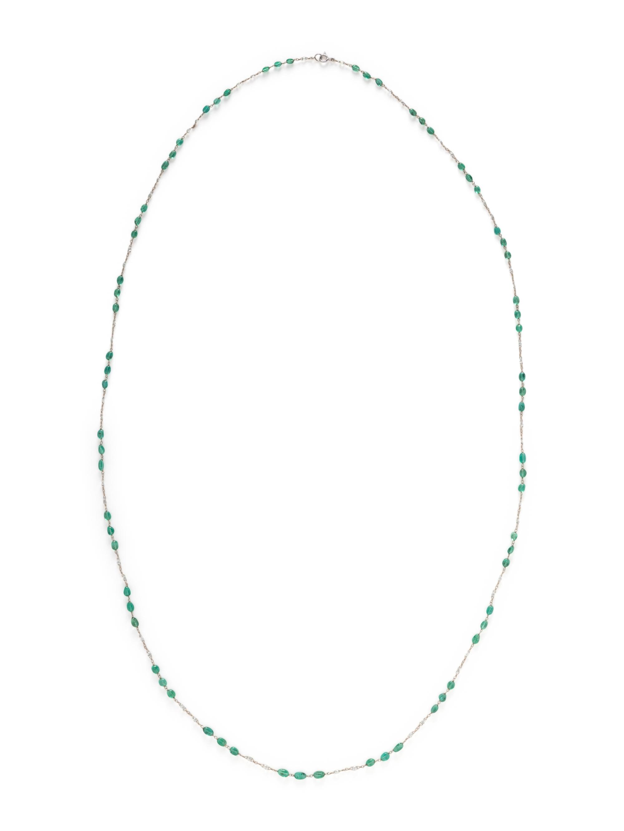 COLLECTION OF GEMSTONE AND DIAMOND NECKLACES
