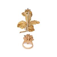 COLLECTION OF YELLOW GOLD AND MULTIGEM JEWELRY