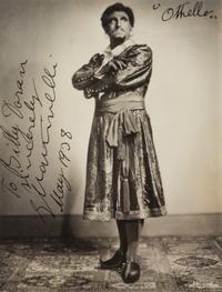 [20TH-CENTURY OPERA SINGERS]. A group of 6 photographs or photographic postcards of opera singers from the 1930s, most signed and inscribed, comprising images of: