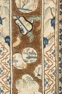 A Group of Chinese Embroidered Silk Panels