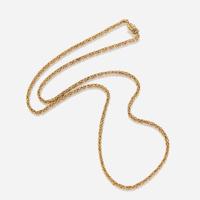 An eighteen karat gold necklace