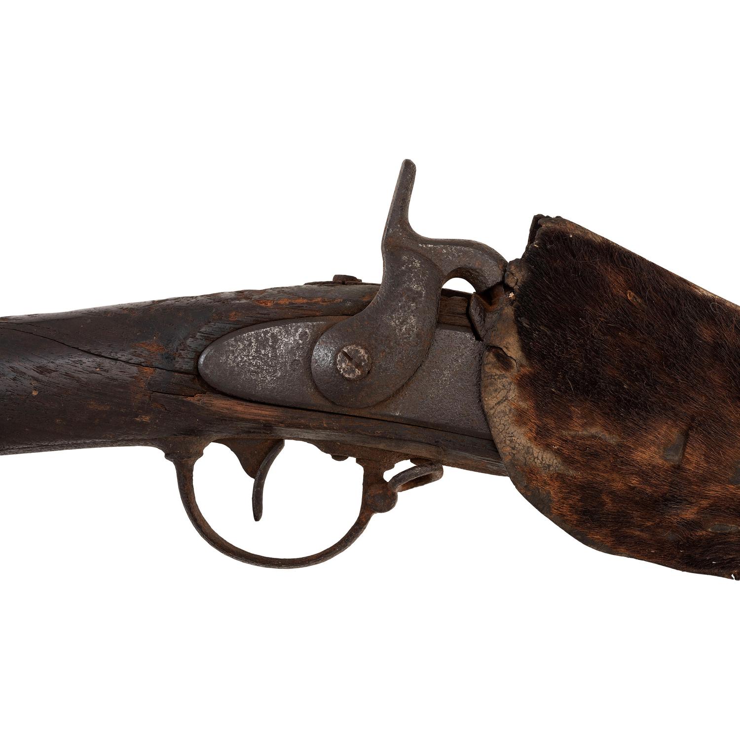 US Model 1842 Springfield Musket Attributed to the Warrior "Good Lance" and Collected at Wounded Knee