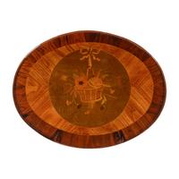 A Louis XVI Style Kingwood and Marquetry Writing Table