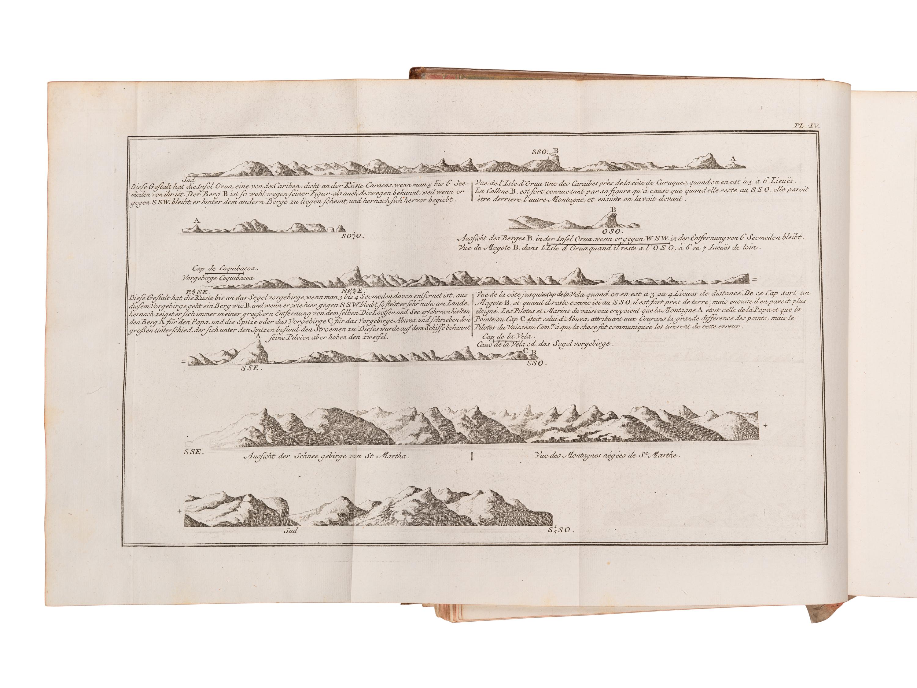 ULLOA Y DE LA TORRE GIRAL, Antonio de (1716-1773) and Jorge JUAN Y SANTACILLA (1712-1773). Voyage Historique De L'Amerique Meridionale Fait Par Ordre Du Roi D'Espagne . Paris: Charles-Antoine Jombert [but Amsterdam and Leipzig: Arkestee and Merkus], 1752.