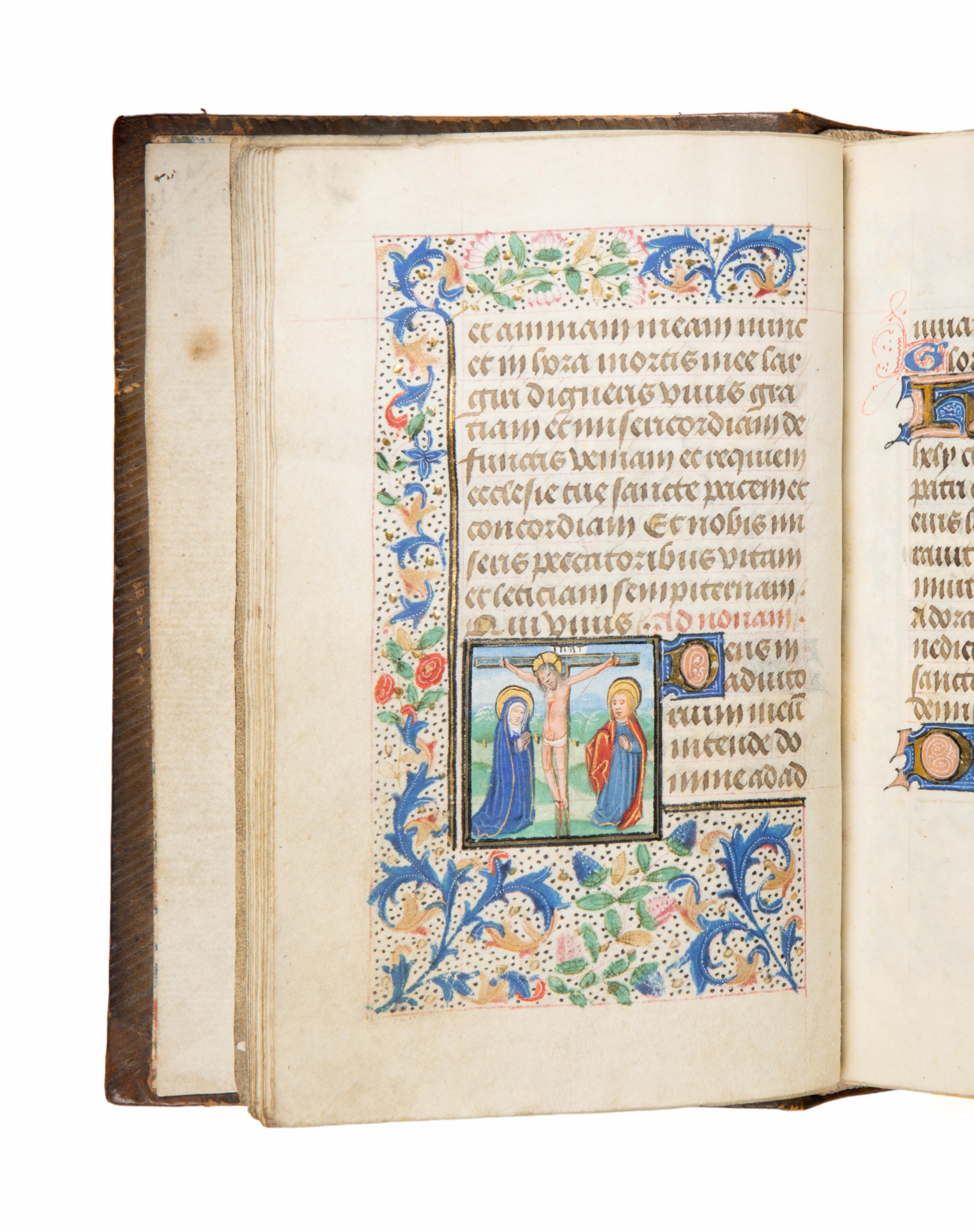 FOLLOWER OF LOYSET LIÉDET (active 1448–1478) and THE MASTER OF EDWARD IV (active 1470–1490) with FOLLOWER OF WILLEM VRELANT (active 1454–1481) Book of Hours, in Latin, illuminated manuscript on parchment [Southern Netherlands, Bruges, c. 1480]