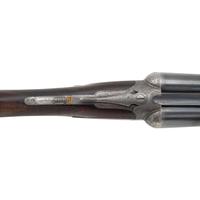 **Finely Engraved Mortimer & Son Side by Side 12 Bore Shotgun with Anson & Deeley Boxlock