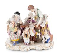 A Vienna Porcelain Figural Group