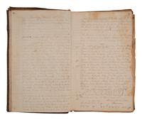 [CIVIL WAR - CONFEDERATE]. Ledger book containing records of military service exemptions and enlistments, Richmond, Virginia, 13-25 March 1862.