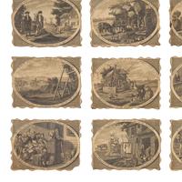 [Franklin, Benjamin (1706-1790)]. Bowles's Moral Pictures; or Poor Richard Illustrated. London: Bowles & Carver, 1795.