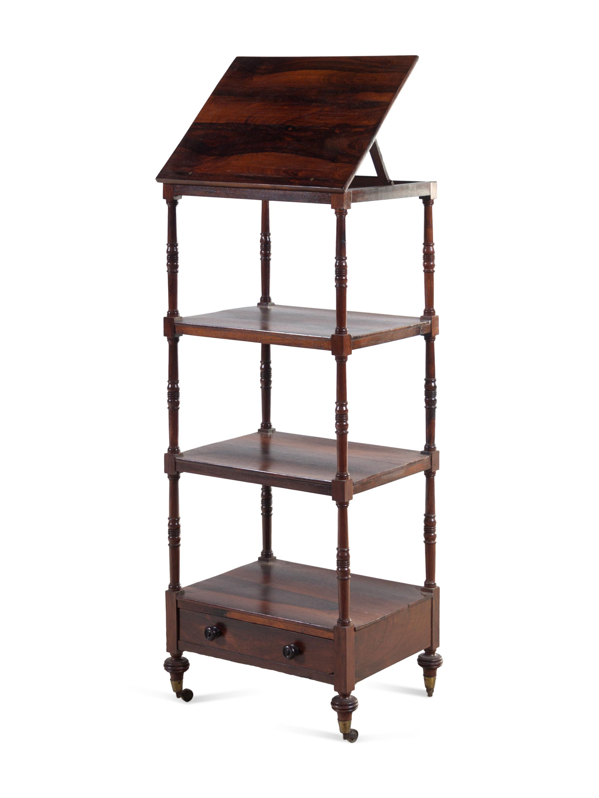 A Regency Rosewood Étagère