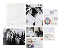 [WWII - NAVY]. 70+ signatures of submariners, PT Boat captains, & anti-U-Boat sailors.