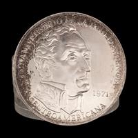 [PANAMA] Seven 1971 150th Anniversary of Independence Commemorative 20 Balboa Silver Coins