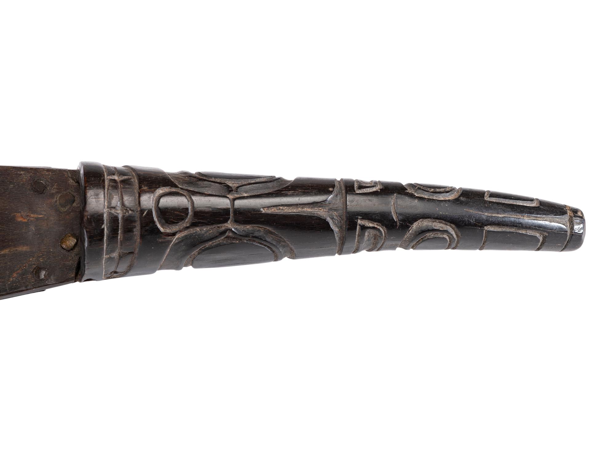 Northwest Coast Carved Horn Spoon